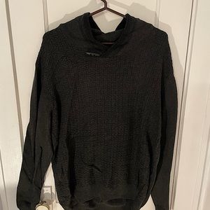 Dark Grey Sweater w/ cowl